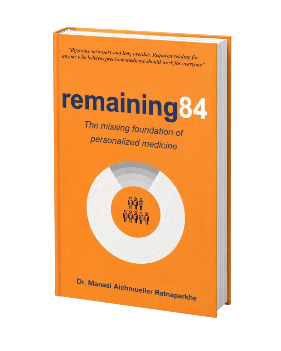 Remaining 84 — by Dr. Manasi Aichmueller Ratnaparkhe